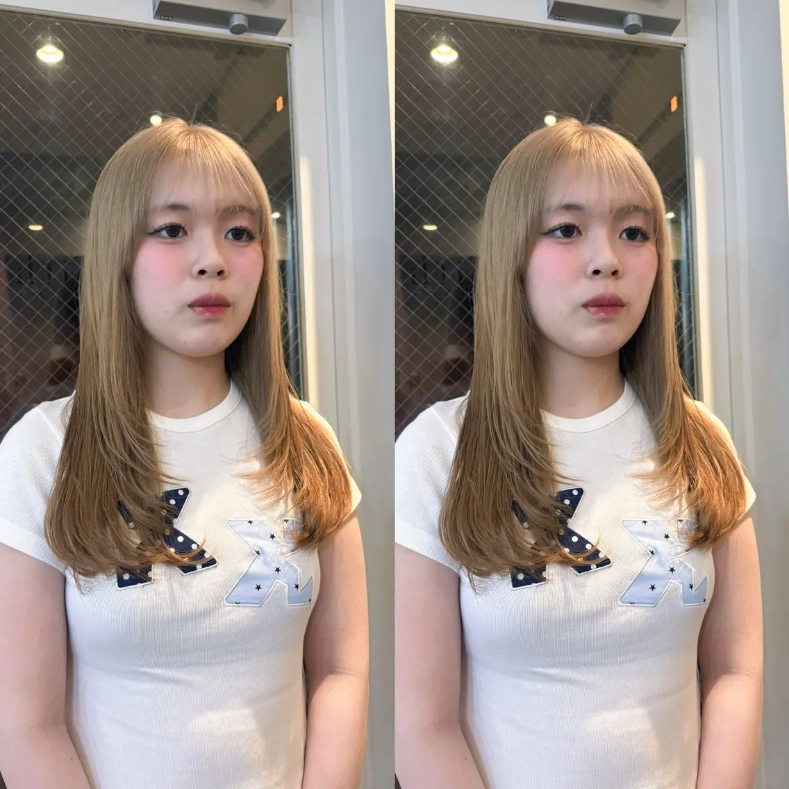 【平日&ご新規様限定】🌙ブリーチ+ナチュラルカラー+ベースTr🫧の写真