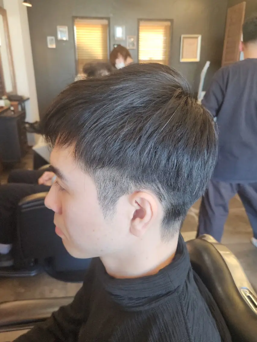 メンズ ショート カット 加賀美 優斗のヘアスタイル