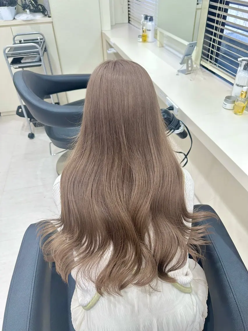 ロング カラー ヘアアレンジ 🎀 yuuka🎀のヘアスタイル