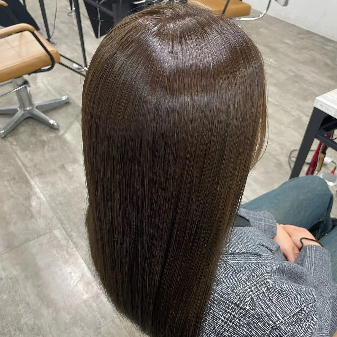セミロング 池袋💝ブリーチハイ トーン💝みさきのヘアスタイル