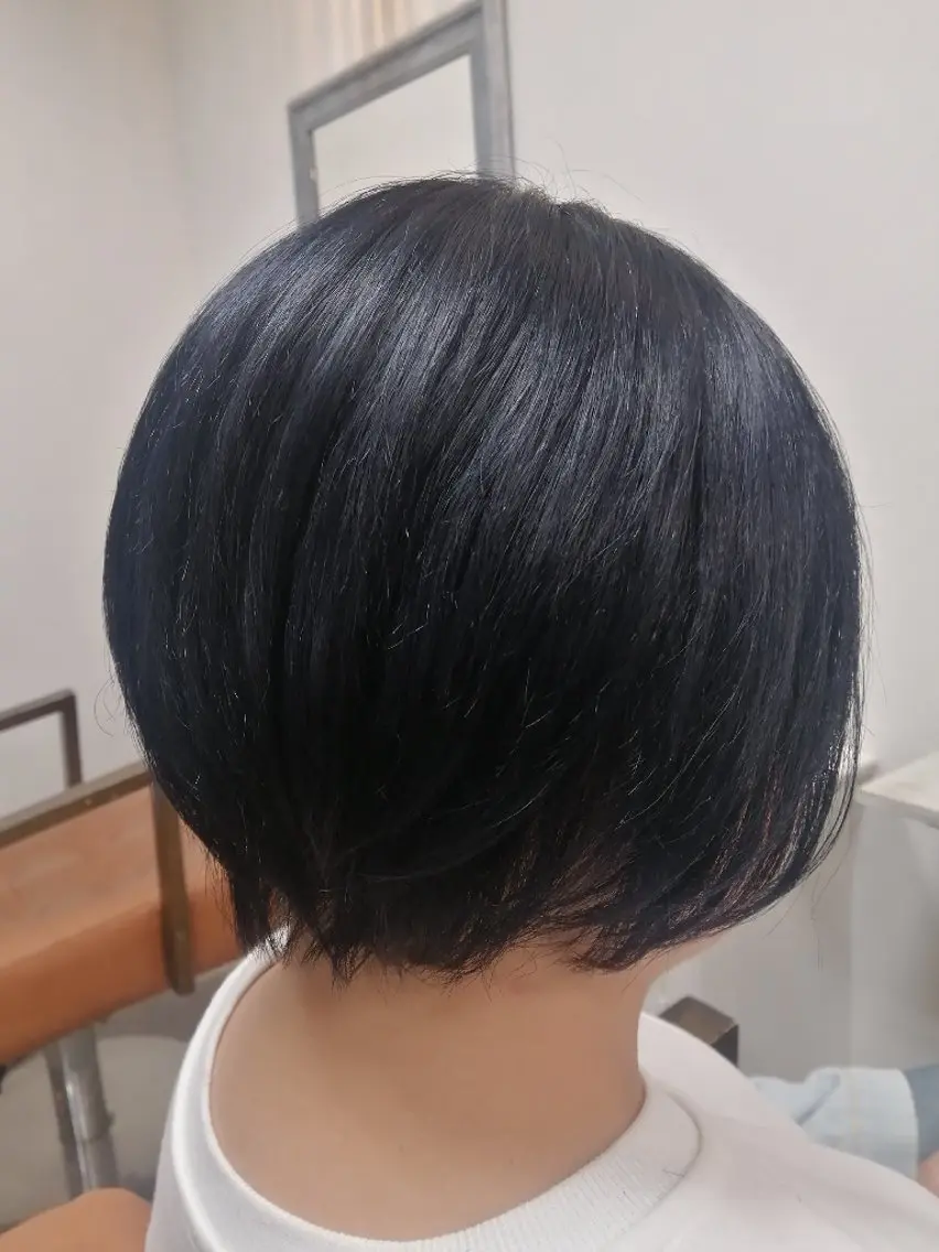 ショート ショートボブ ボブ ショートヘア カット ヘッドスパ 藤原仁美/レイヤー /透明感カラーのヘアスタイル