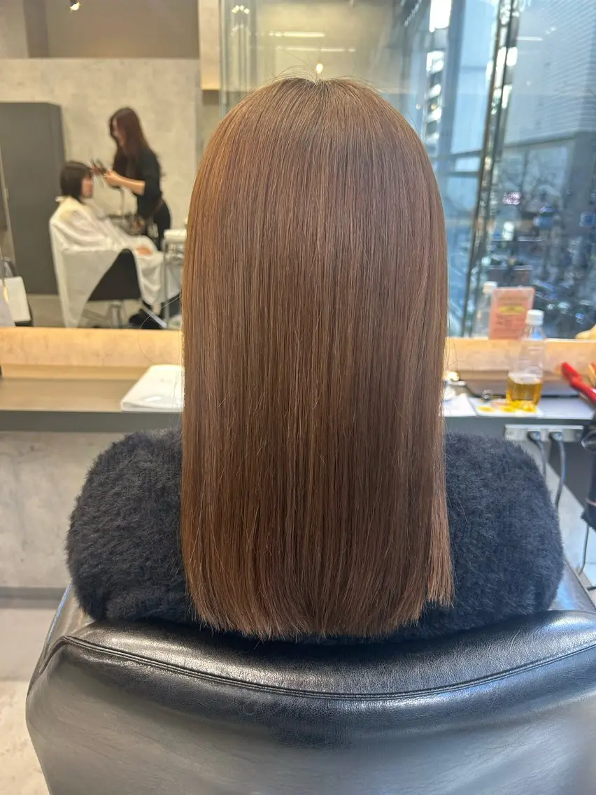 セミロング 銀座/まつエクまつパ 🩵みゆ🩵のヘアスタイル