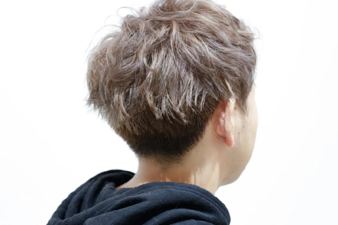 ショート カラー メンズ カット ヘアカラー ill副店長 立和田純也のヘアスタイル