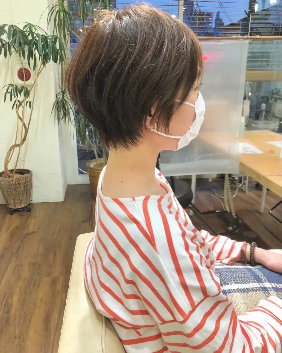 ショート 戸丸 絵夢のヘアスタイル