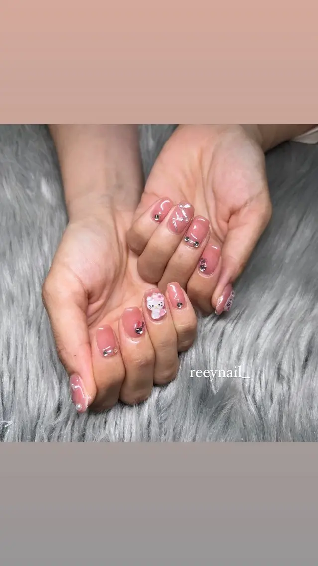 ネイル 韓国ネイル ハンドネイル ulysses nailsalonのネイルデザイン