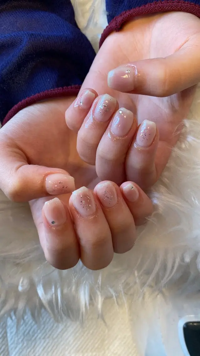 ネイル crystal ⭐︎ colorのネイルデザイン