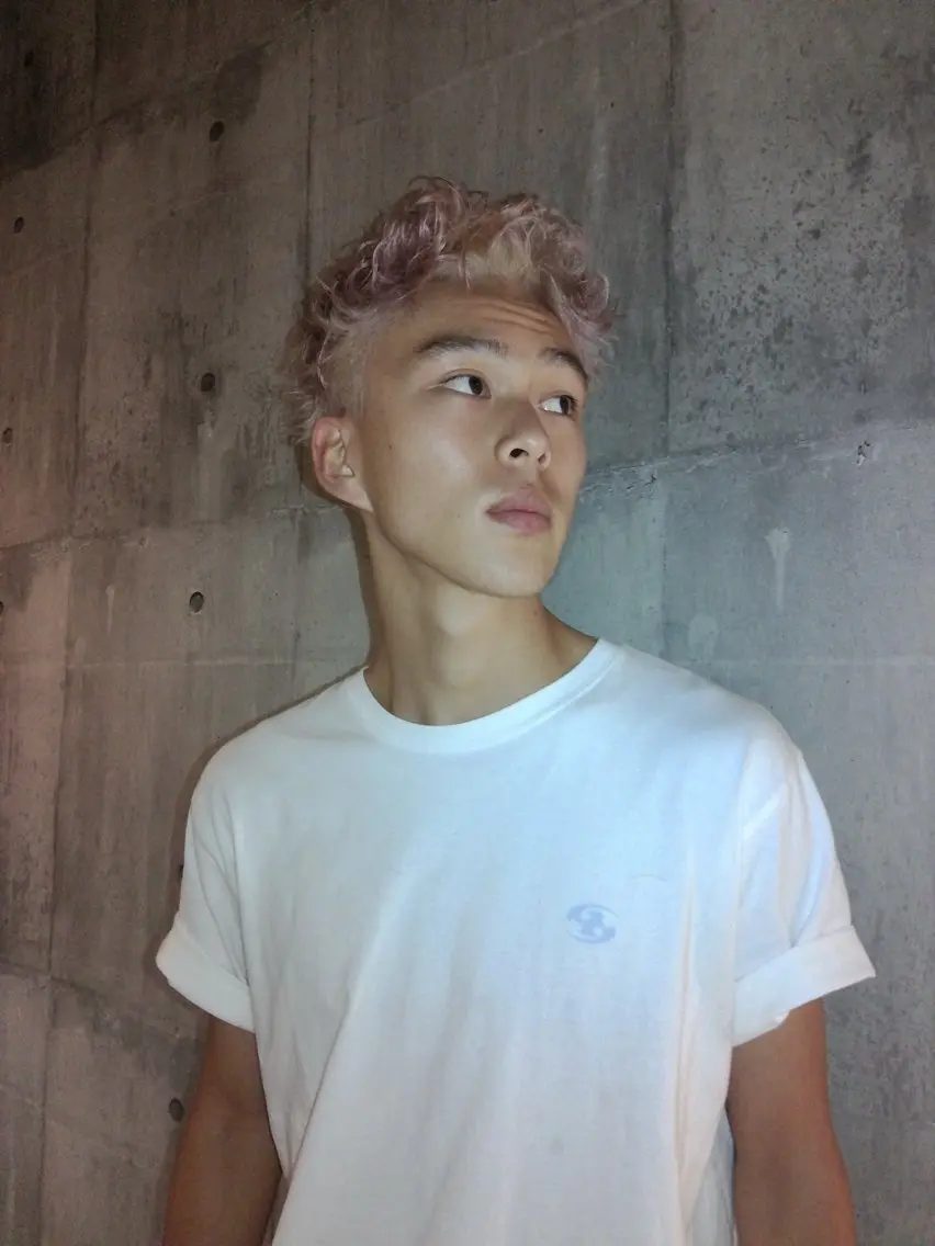 メンズ カット ヘアカラー 窪田 力也のヘアスタイル