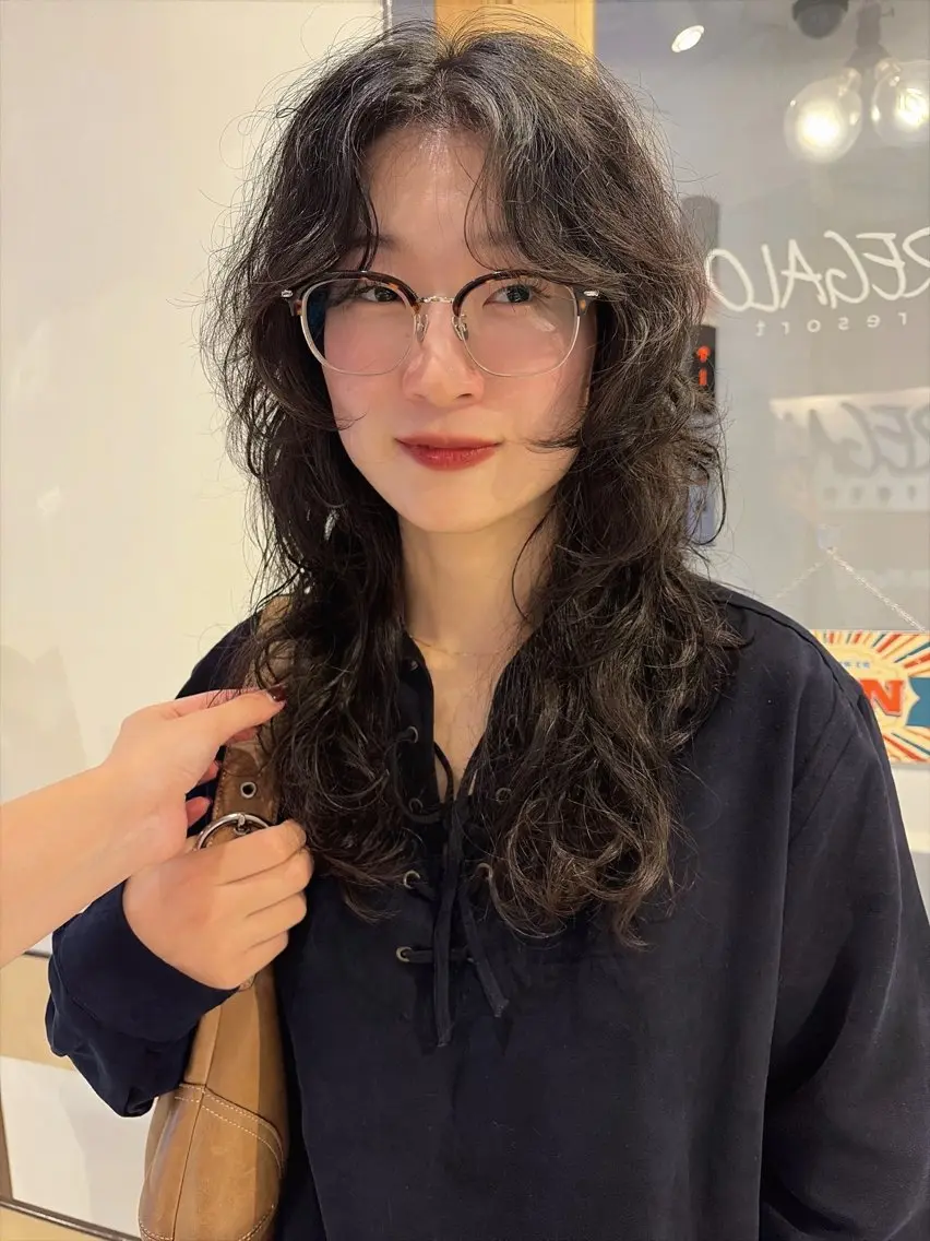 ロング デザインカット カット トリートメント anzu🤍透明感/ 似合わせhair🌛のヘアスタイル