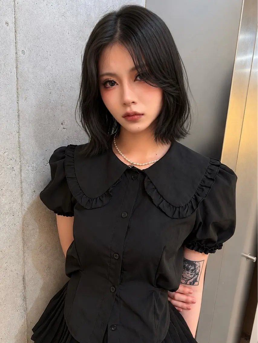 ショート レイヤーカット 似合わせカット ♡chika カットモデル募集中♡のヘアスタイル