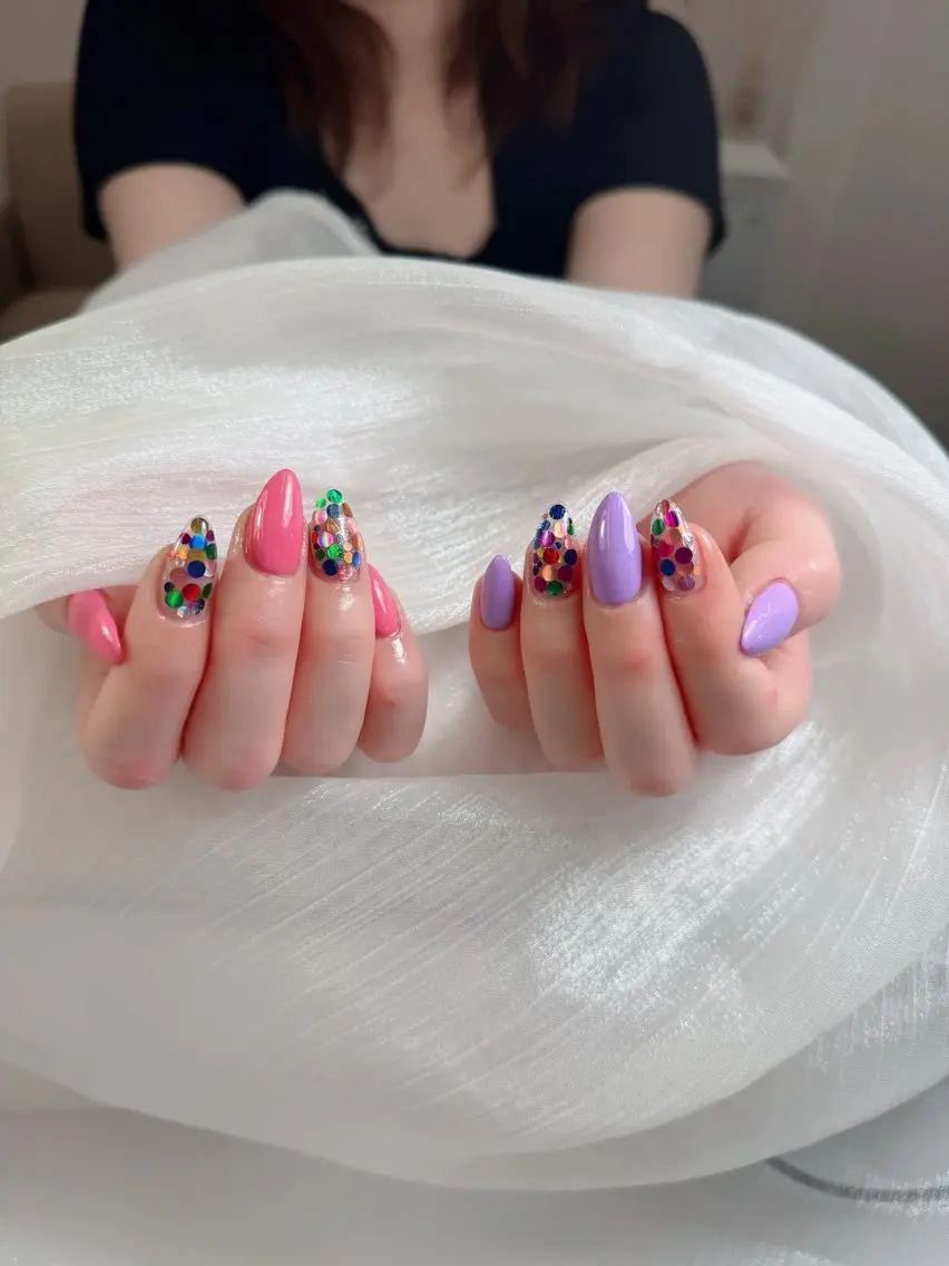 ネイル チークネイル フレンチネイル グラデーション 韓国ネイル マグネットネイル ハンドネイル Hana Nailのネイルデザイン