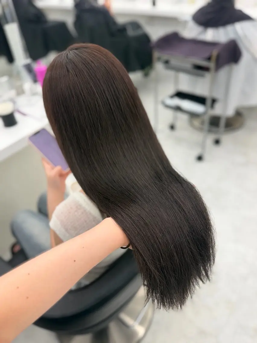 ロング カラー カット ヘアカラー 🤍レイヤー/顔周り /hirari🤍のヘアスタイル