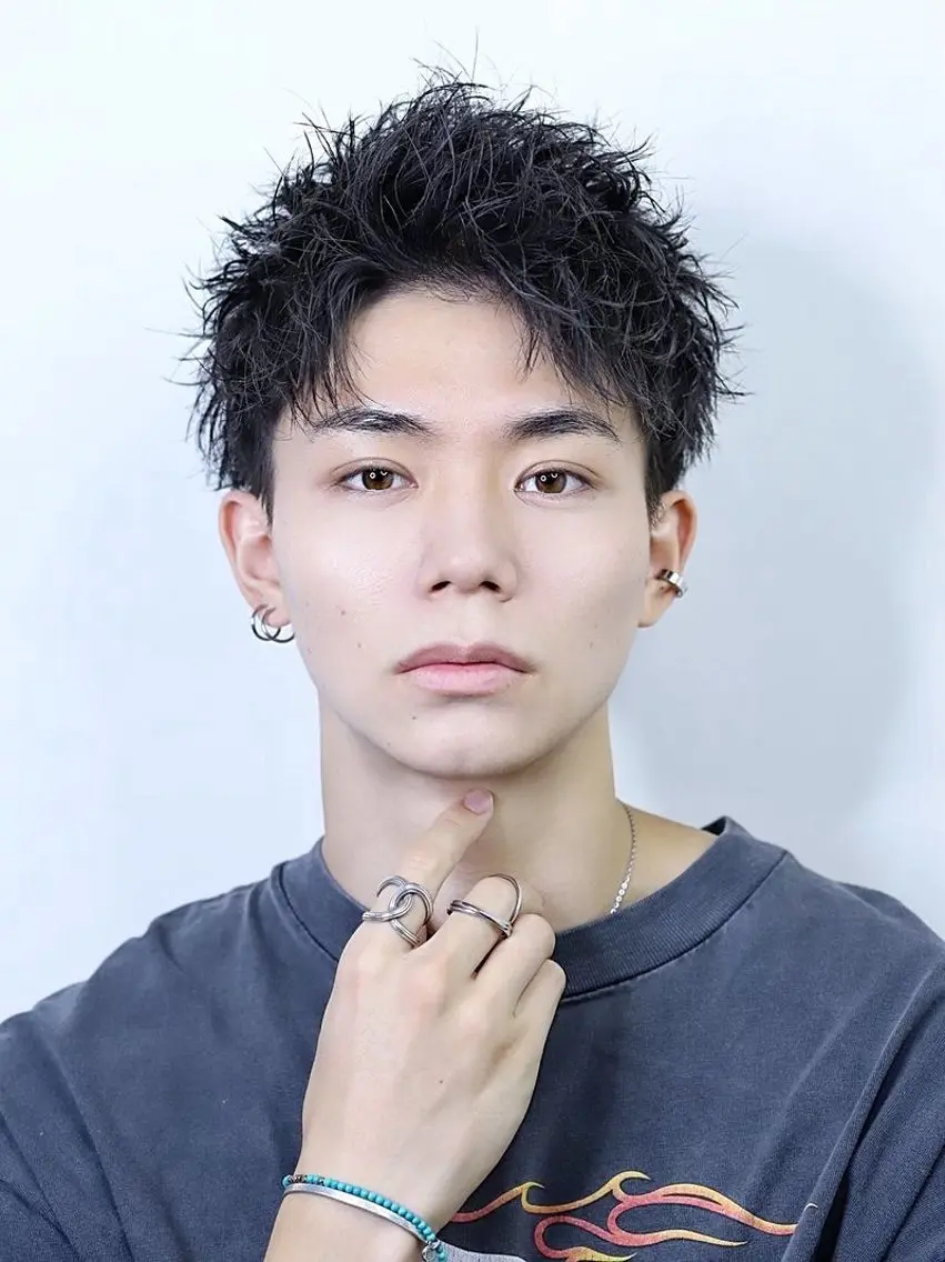 パーマ メンズ 安藤幹人 メンズパーマのヘアスタイル
