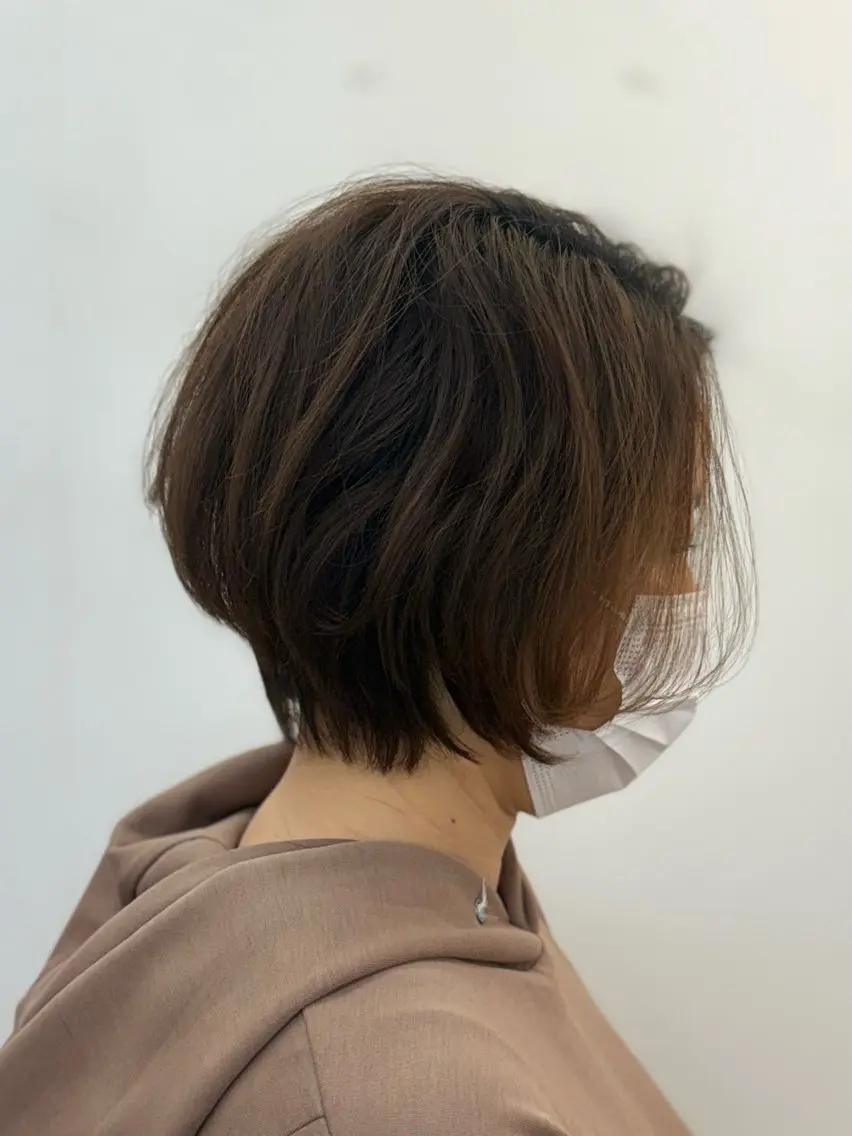ショート ショートボブ ボブ ショートヘア 冨田 豊のヘアスタイル