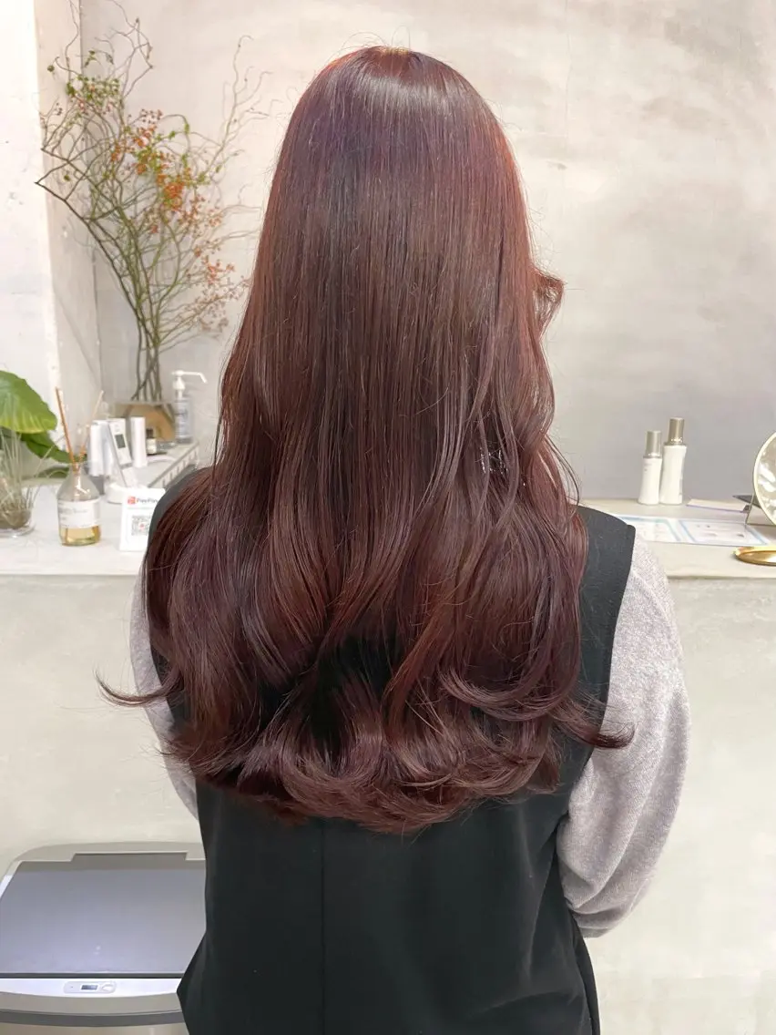 ロング fuka モデル募集のヘアスタイル