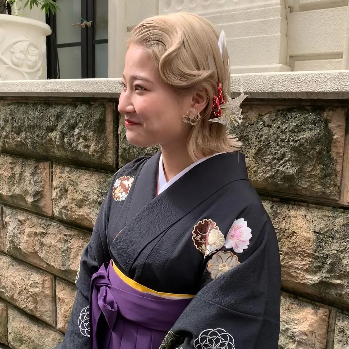 ヘアアレンジ 結婚式・ブライダル 卒業式のヘアスタイル 着付け T'enet ティネットのマツエク・マツパデザイン