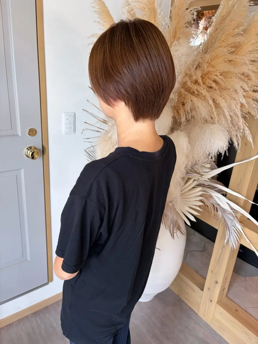 ショート カット トリートメント 内野 友貴のヘアスタイル