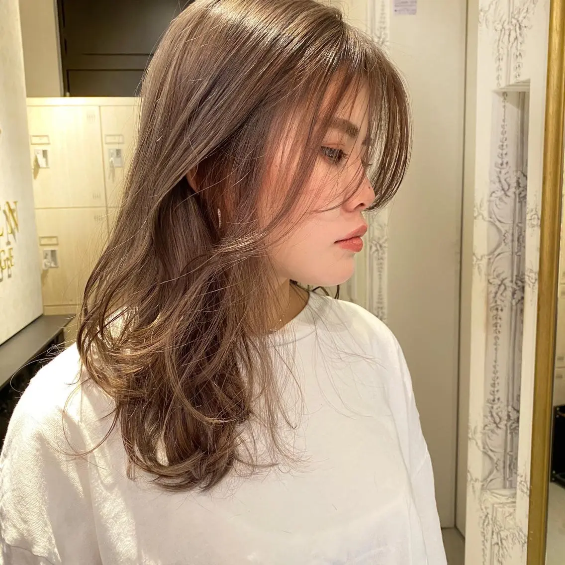 ロング まつもと りさのヘアスタイル