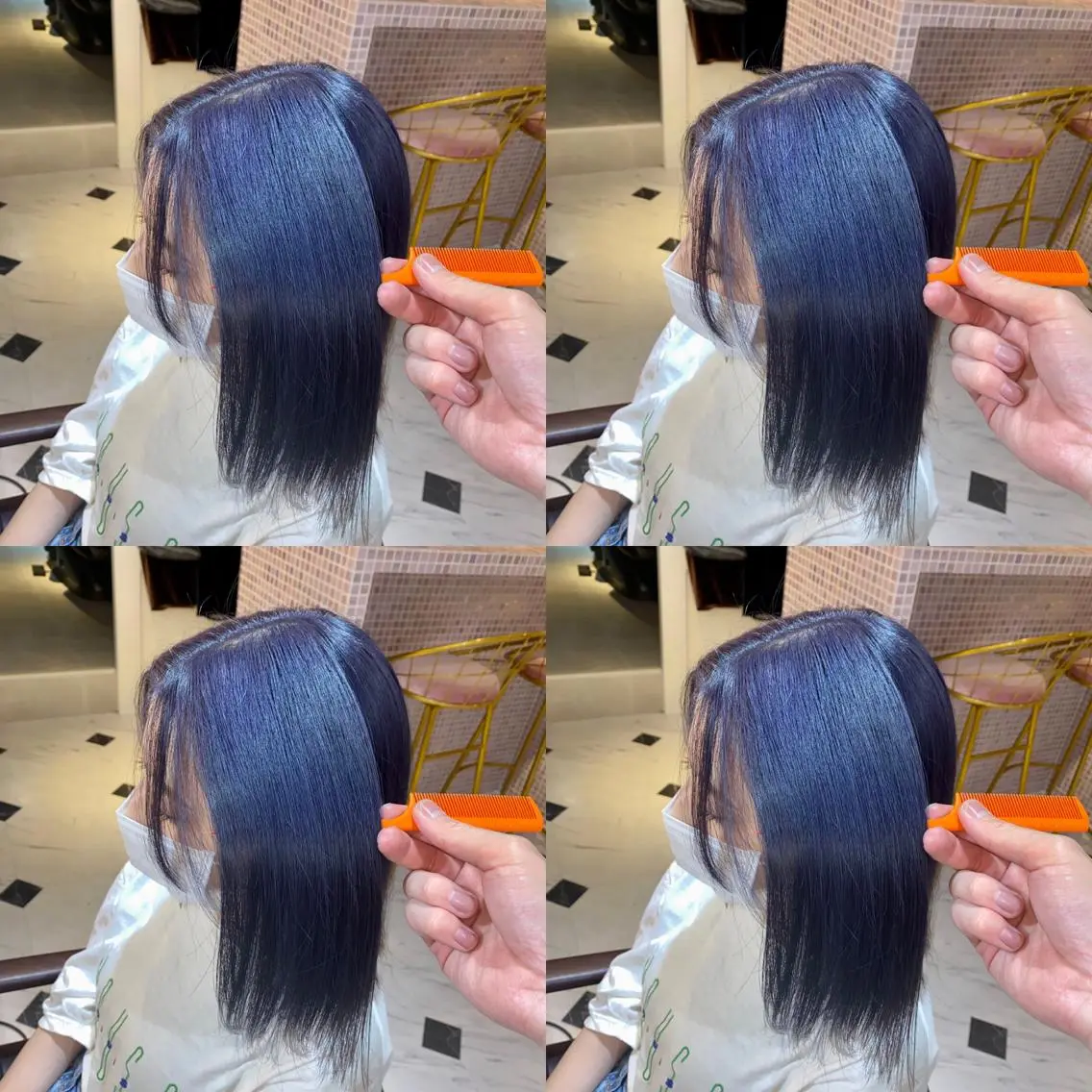 ショート カラー ヘアアレンジ ブリーチ ケアブリーチ ヘアカラー トリートメント 梅田中崎町髪質改善 /オキヒロト/エコルのヘアスタイル