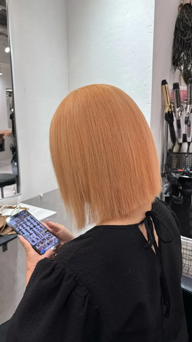カラー ヘアカラー Hina‪🔆‬ CIERA南船場のヘアスタイル