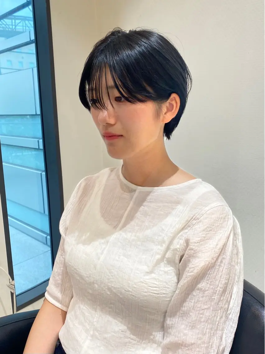 ショート カラー ショートヘア カット ヘアカラー トリートメント mai / linoah˚✧のヘアスタイル