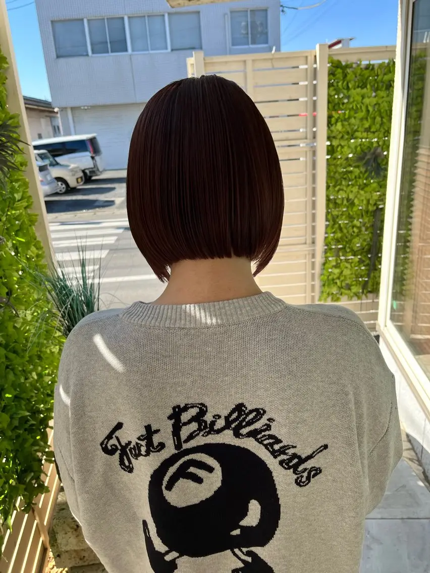 ショート カット ヘアカラー 松本 茜のヘアスタイル