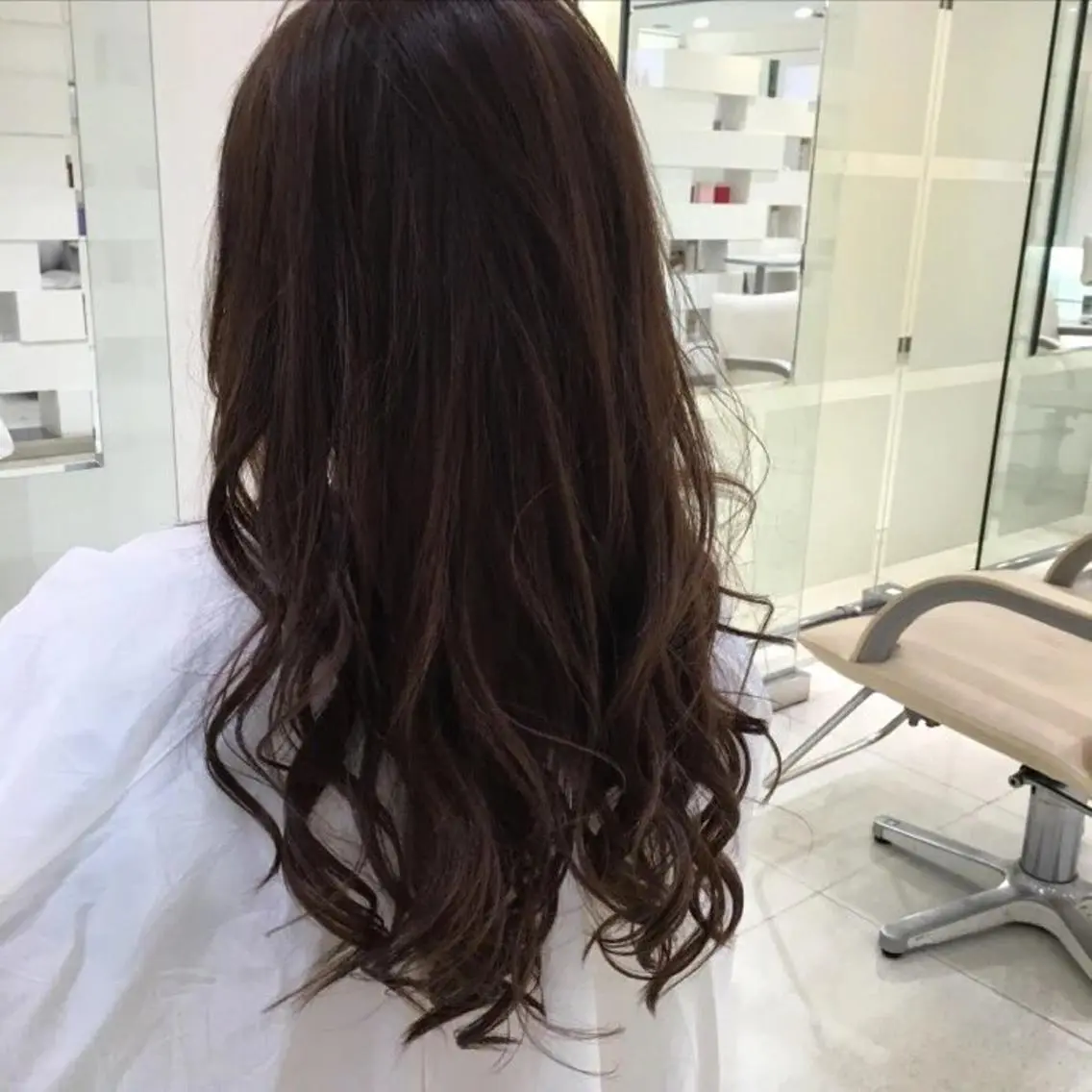 ロング パーマ 店長 大方康暉のヘアスタイル