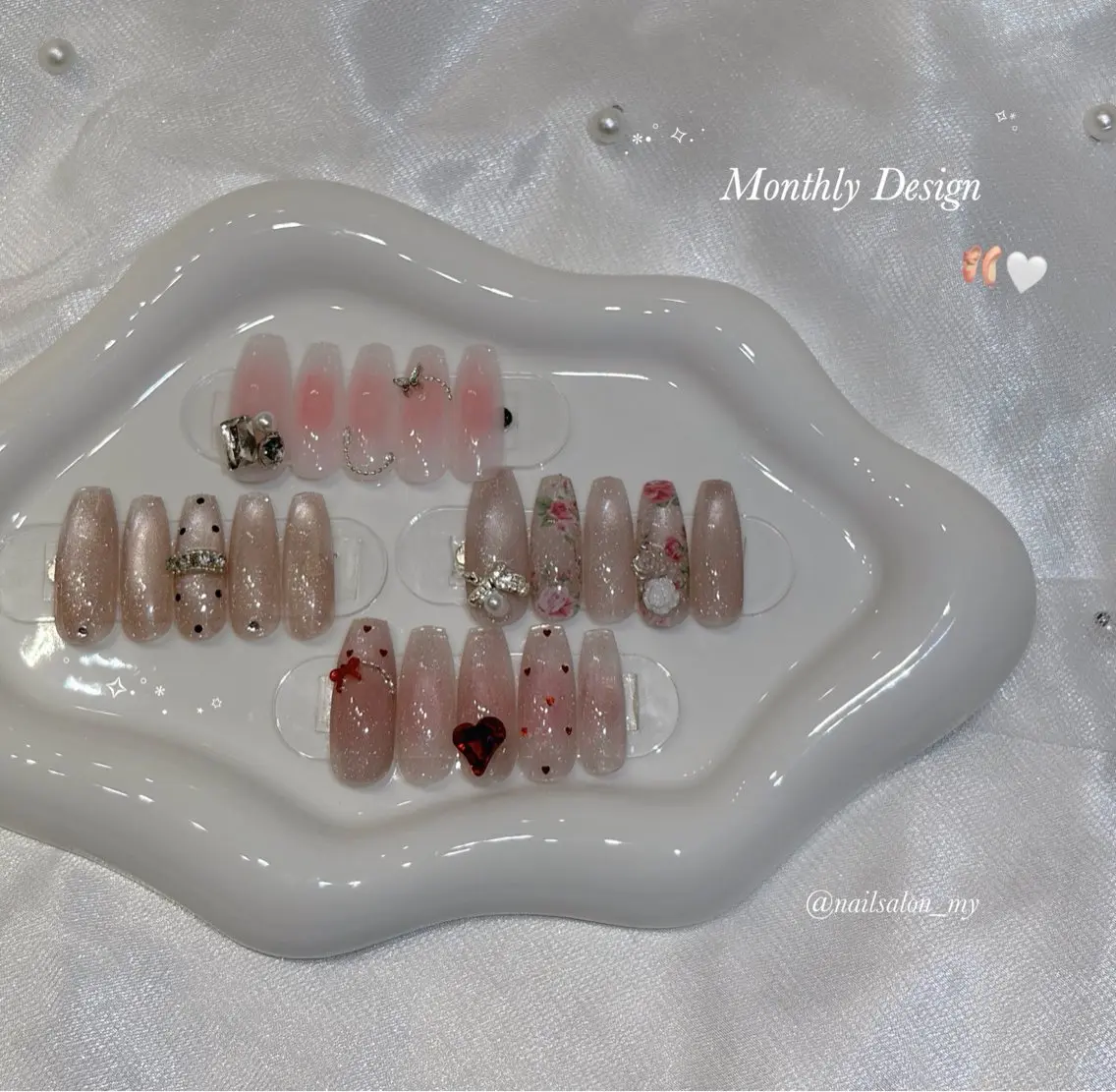 MY monthly デザインコース🩰🎀の写真