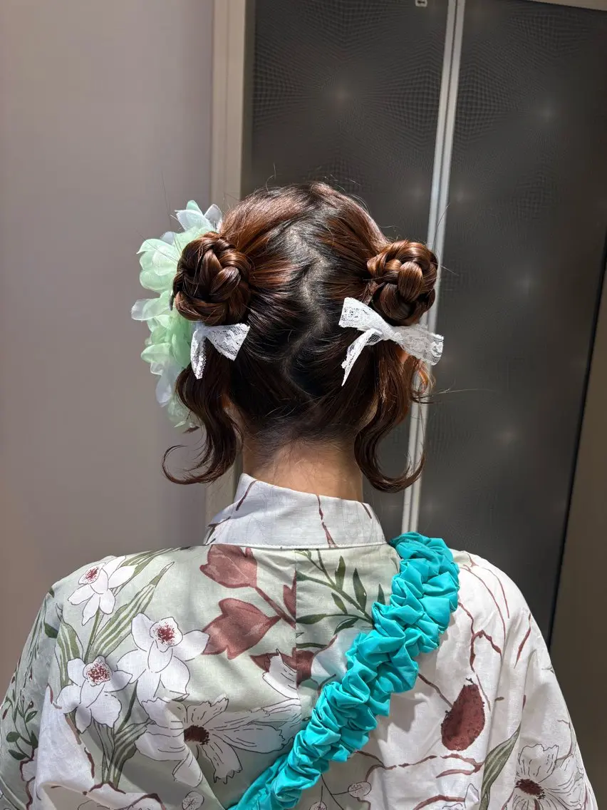 ミディアム ヘアセット 🌈レイヤーカット/ /吉田悟志🌈のヘアスタイル