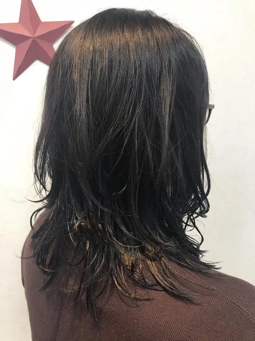 【土.日.祝+1000円】カット+パーマの写真