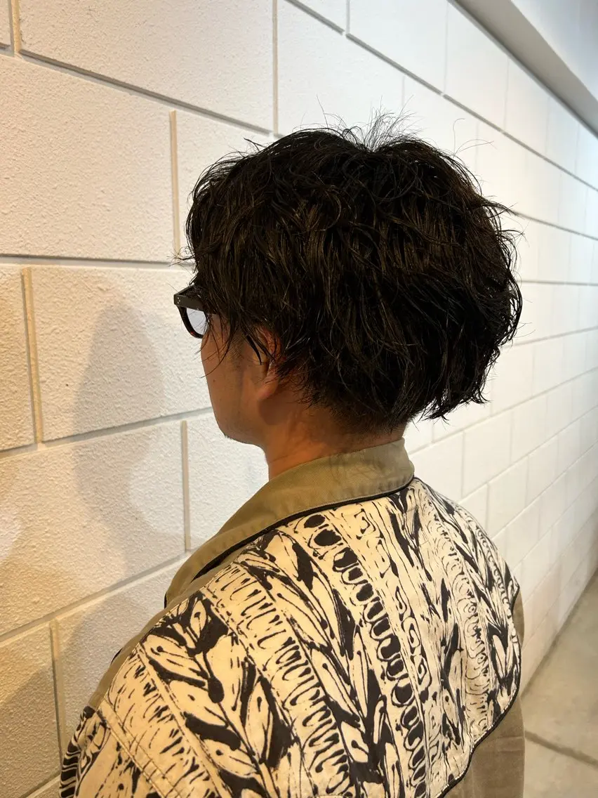 ショート メンズ 相澤 拳のヘアスタイル
