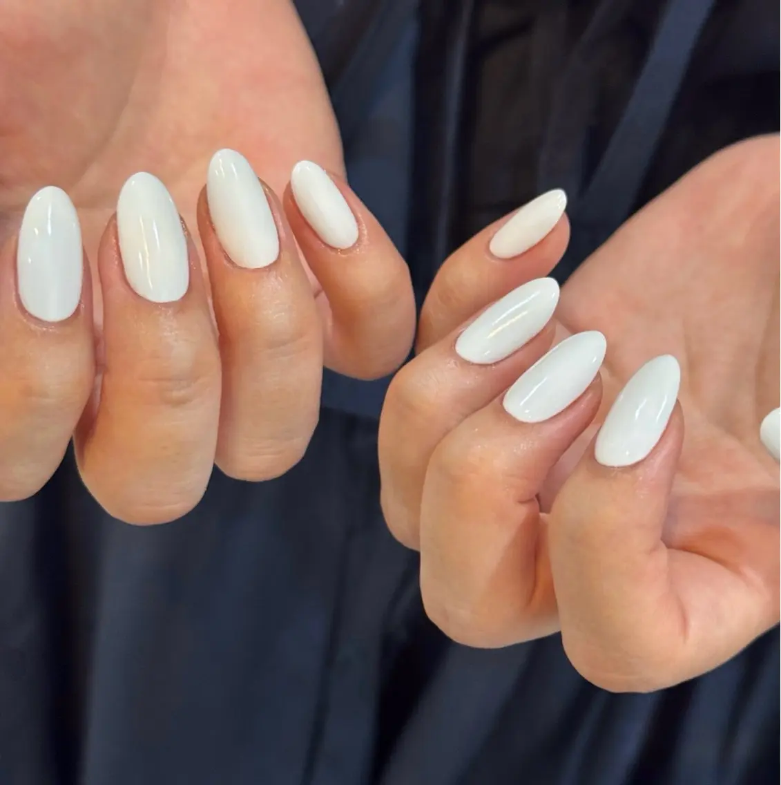 ネイル ホワイト ハンドネイル Blé nailのネイルデザイン