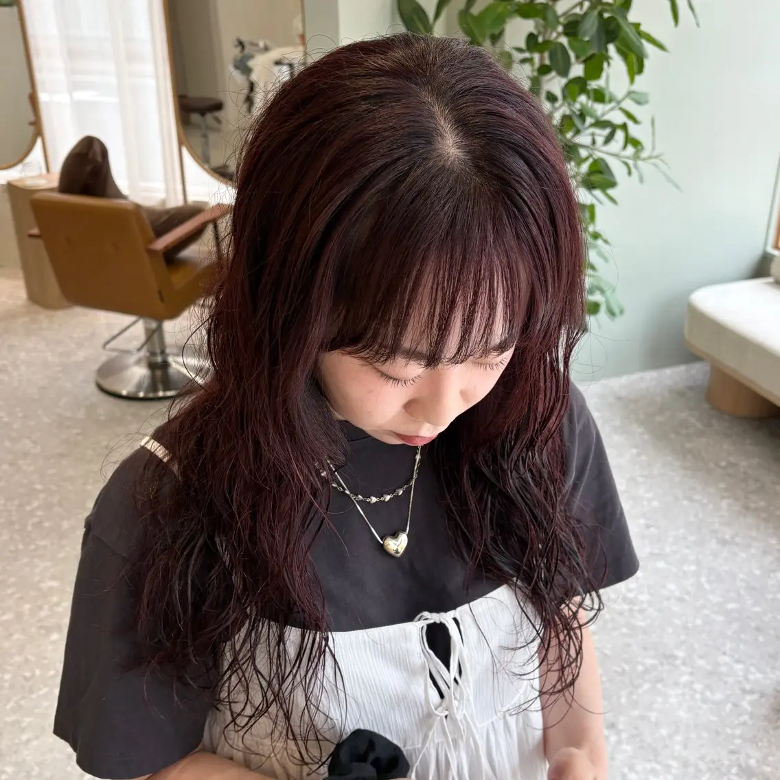 ロング パーマ 新瑞橋/瑞穂区/ フウのヘアスタイル