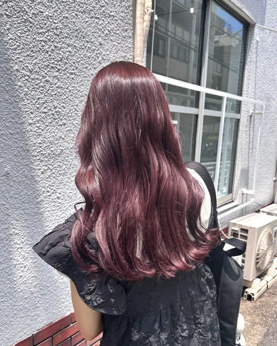 レディース限定໒꒱カット+透明感カラー+髪質に合わせたトリートメントの写真