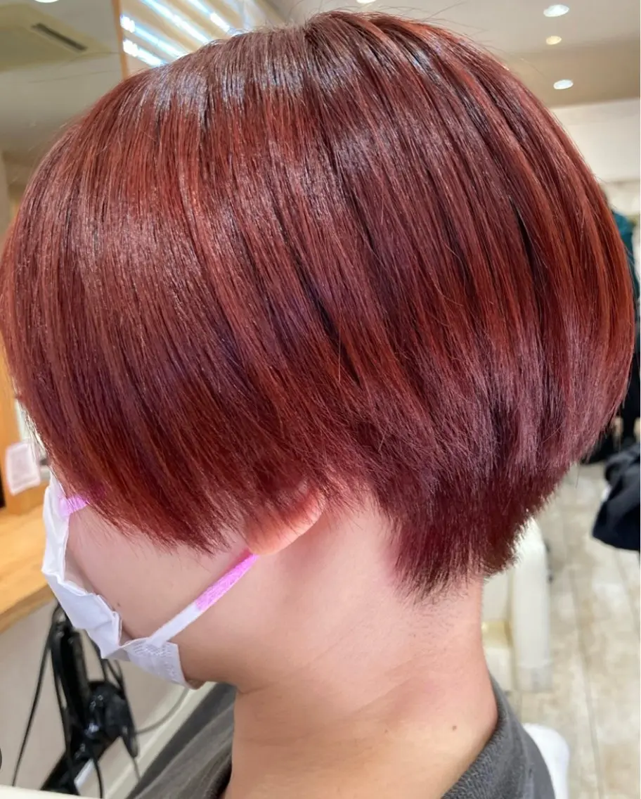 ショート カット ヘアカラー トリートメント Dream30 miyuのヘアスタイル