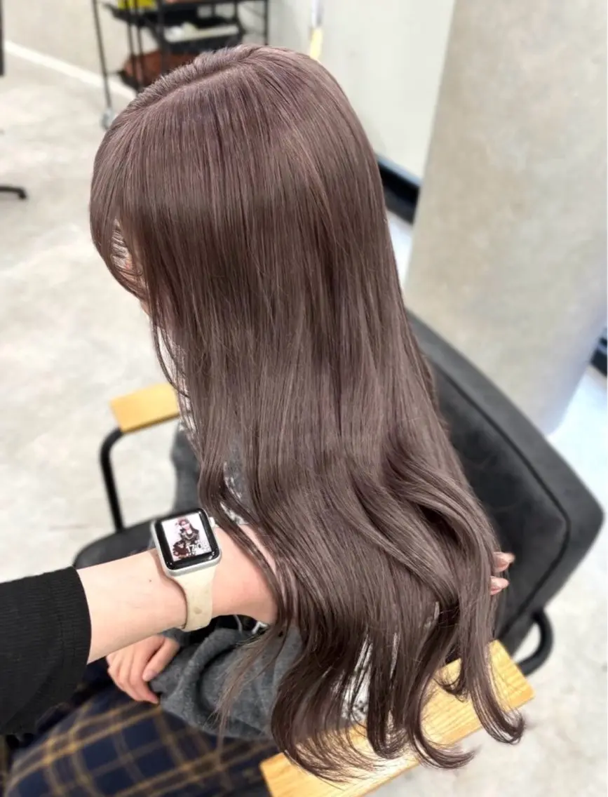 ロング ヘアカラー Haruka /うる艶透明感カラーのヘアスタイル
