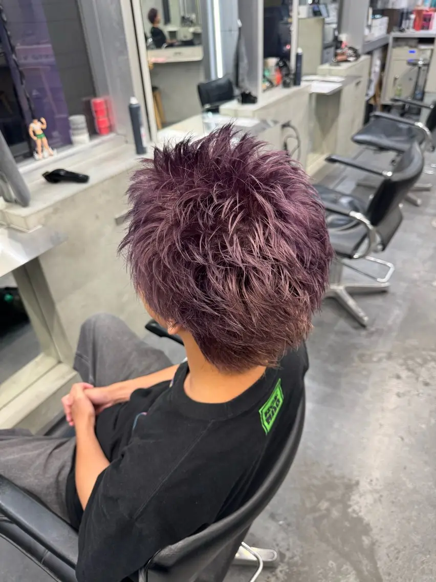 ショート カラー メンズ fifth 丸山太誠のヘアスタイル