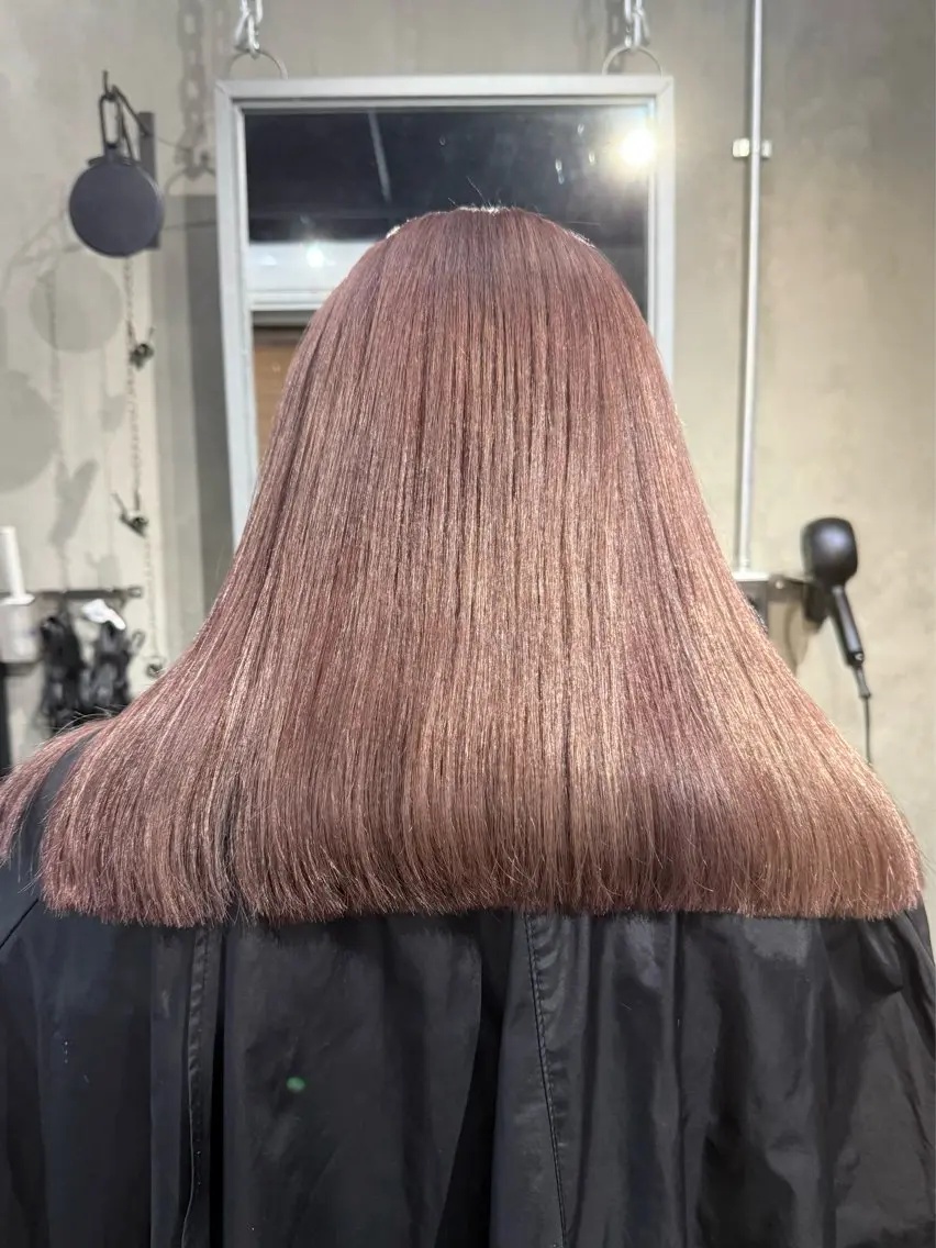 【5/29予約限定🌈】超音波付トリートメント＋艶カラー🩷の写真