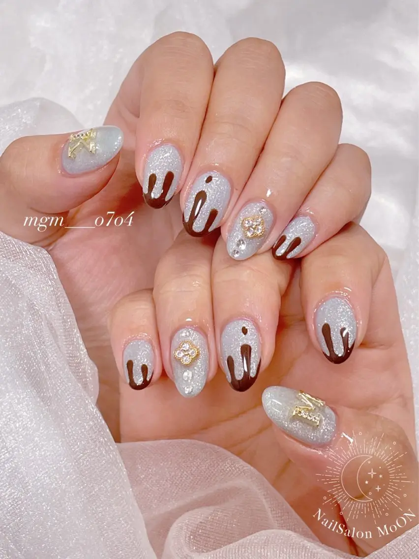 ハンドネイル ハンドケア MoON...❤︎ MeGuのネイルデザイン