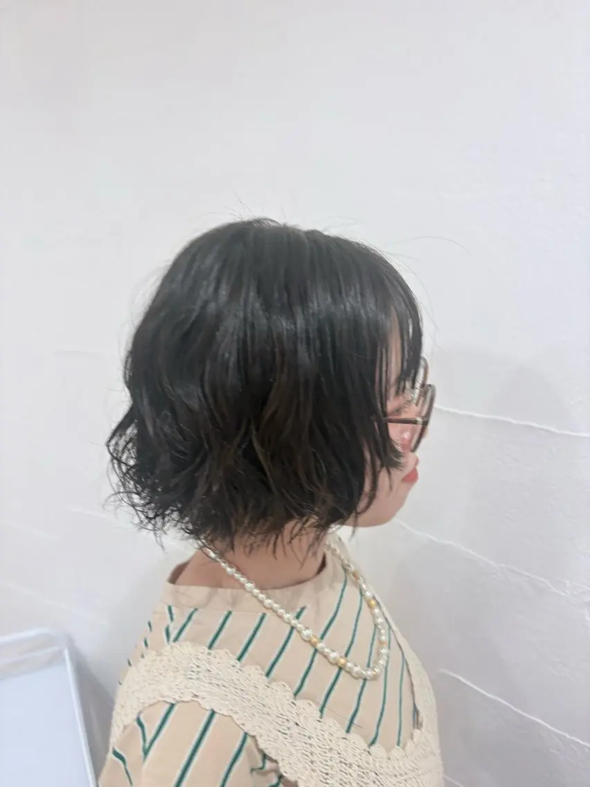 ショート パーマ カット パーマ Flat /Rina🧸のヘアスタイル