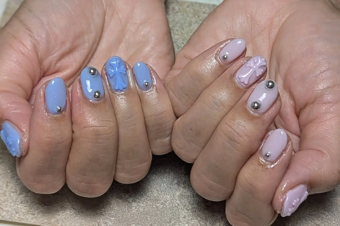 ネイル アートネイル ワンカラーネイル パステルネイル ショートネイル シンプルネイル ハンドネイル m&pPrivate nailsalonのネイルデザイン