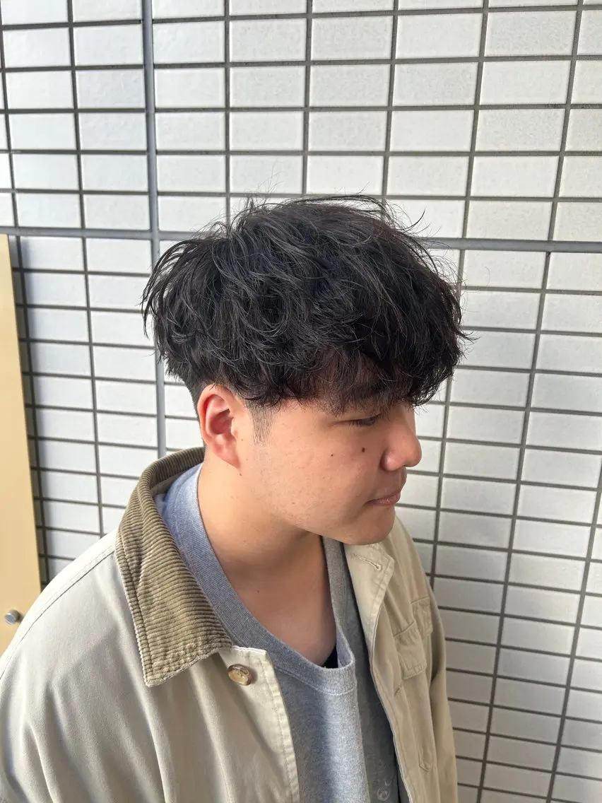 ショート カット パーマ 篠原 一成のヘアスタイル