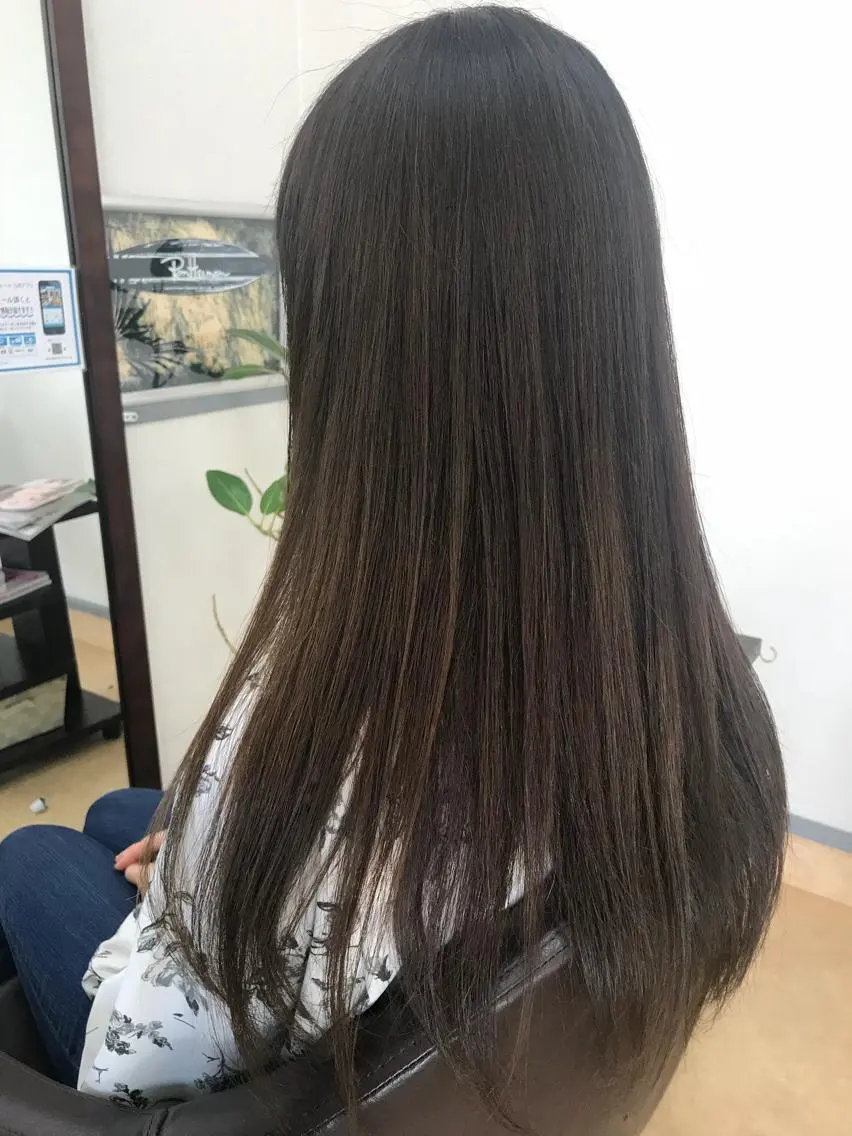 二カ月先も綺麗が続くカラー（トリートメント込み）の写真