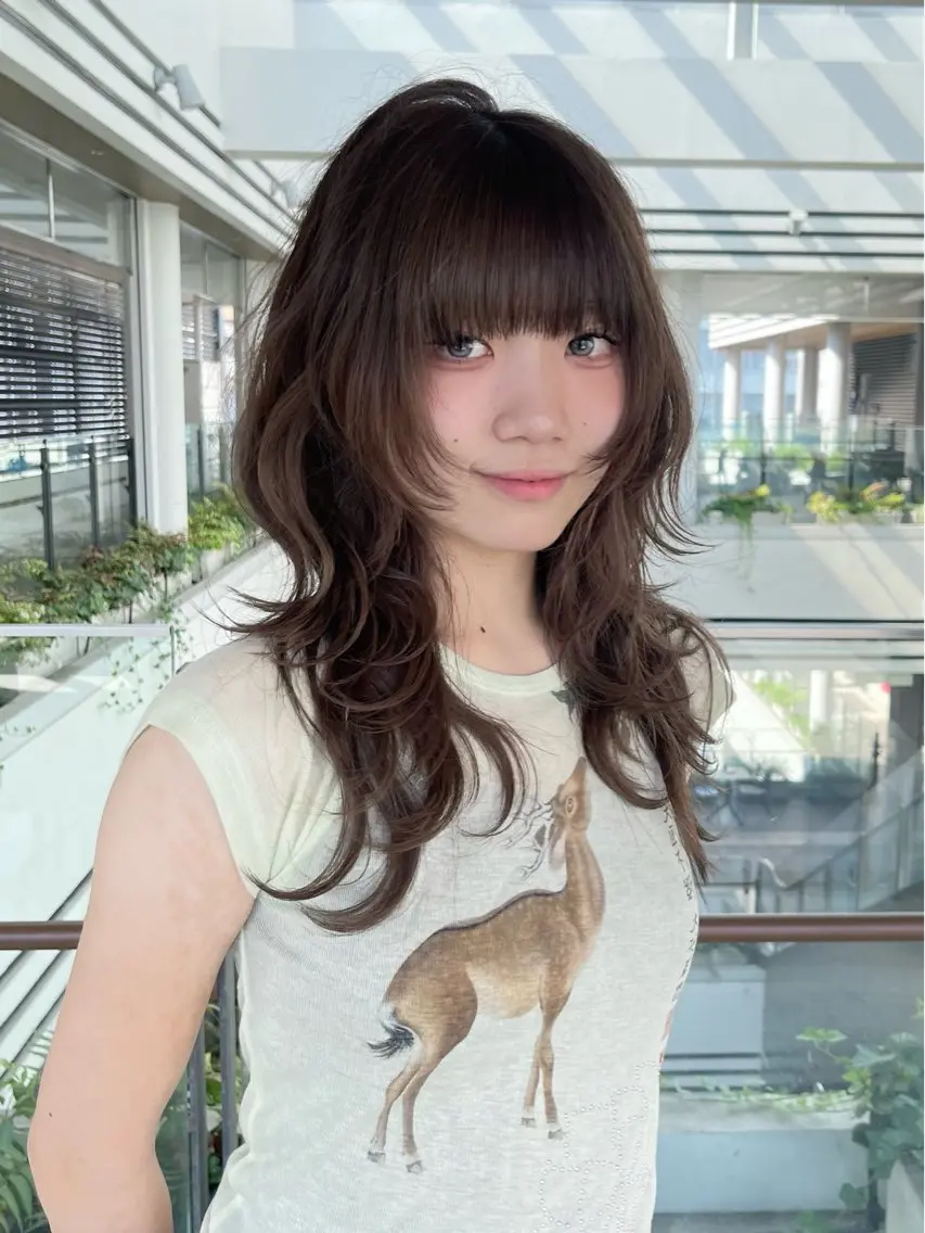 ロング カット トリートメント 園田 渉 ◤SHIKIO◢のヘアスタイル