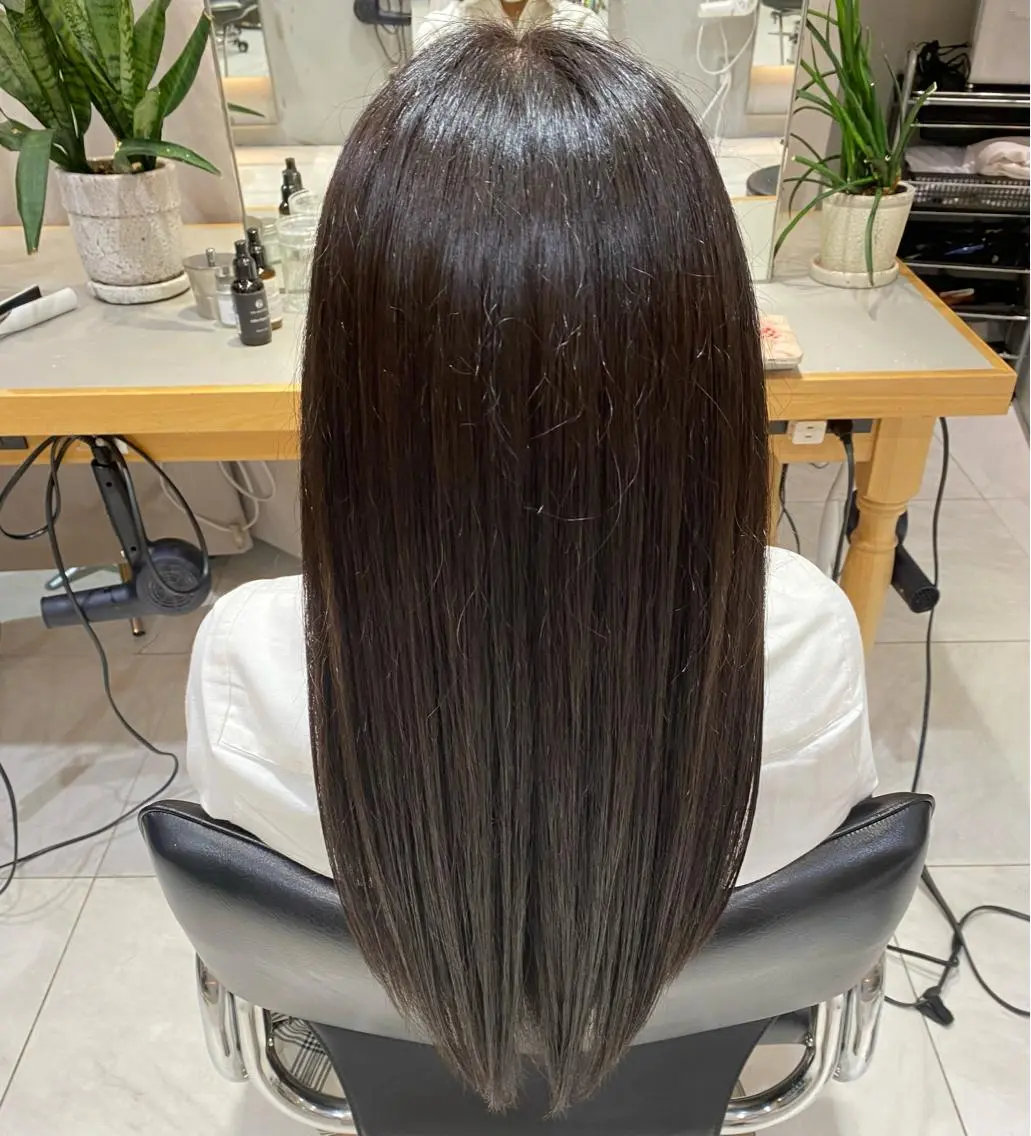 ロング カラー カット ヘアカラー トリートメント ヘアセット 🌻暖色カラー🌻 sakuraのヘアスタイル