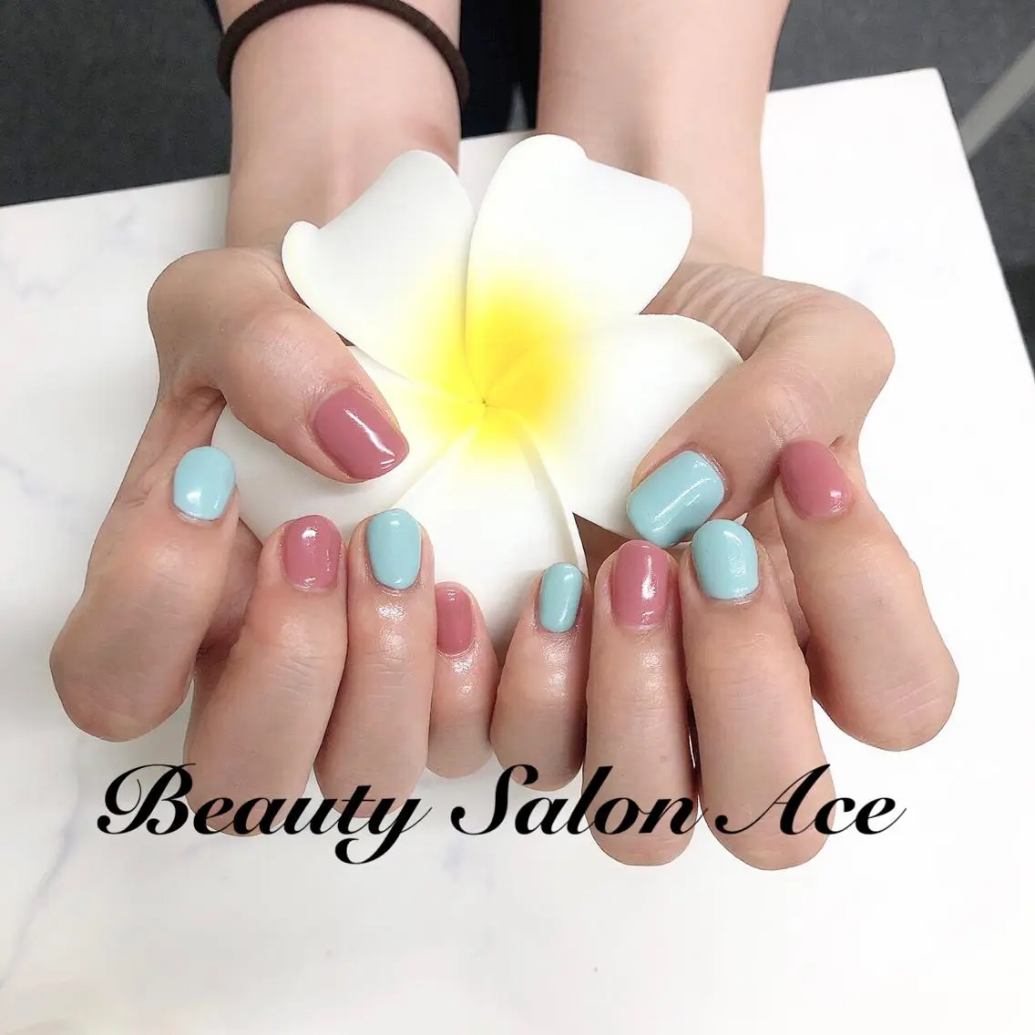 ネイル アートネイル ジェルネイル メンズネイル ワンカラーネイル 夏ネイル ハンドネイル ハンドケア 池袋フィルイン Ace♡Nailのネイルデザイン