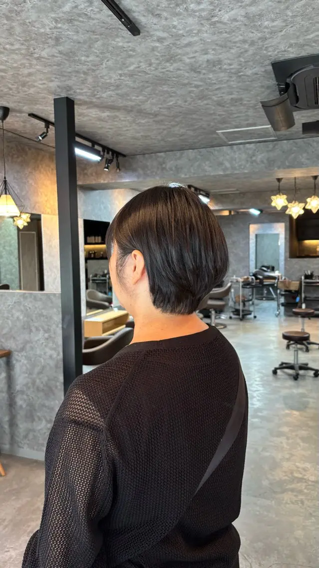 ショート ハセガワ/ レディースモデルのヘアスタイル