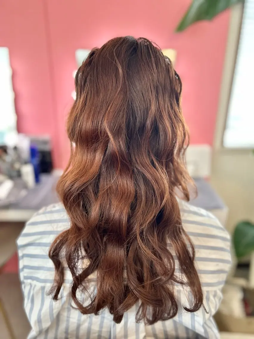 ロング ヘアセット 北本 美幸のヘアスタイル