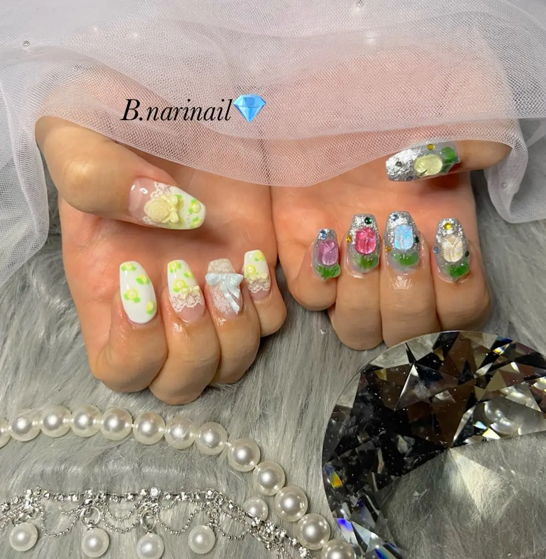 ネイル ハンドネイル ハンドケア b.nari nailのネイルデザイン