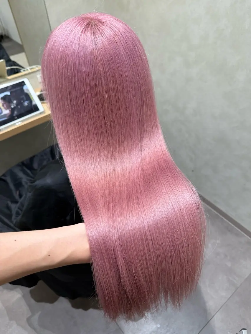 ロング ヘアカラー トリートメント 🤍札幌ハイトーン 🤍シンゴのヘアスタイル