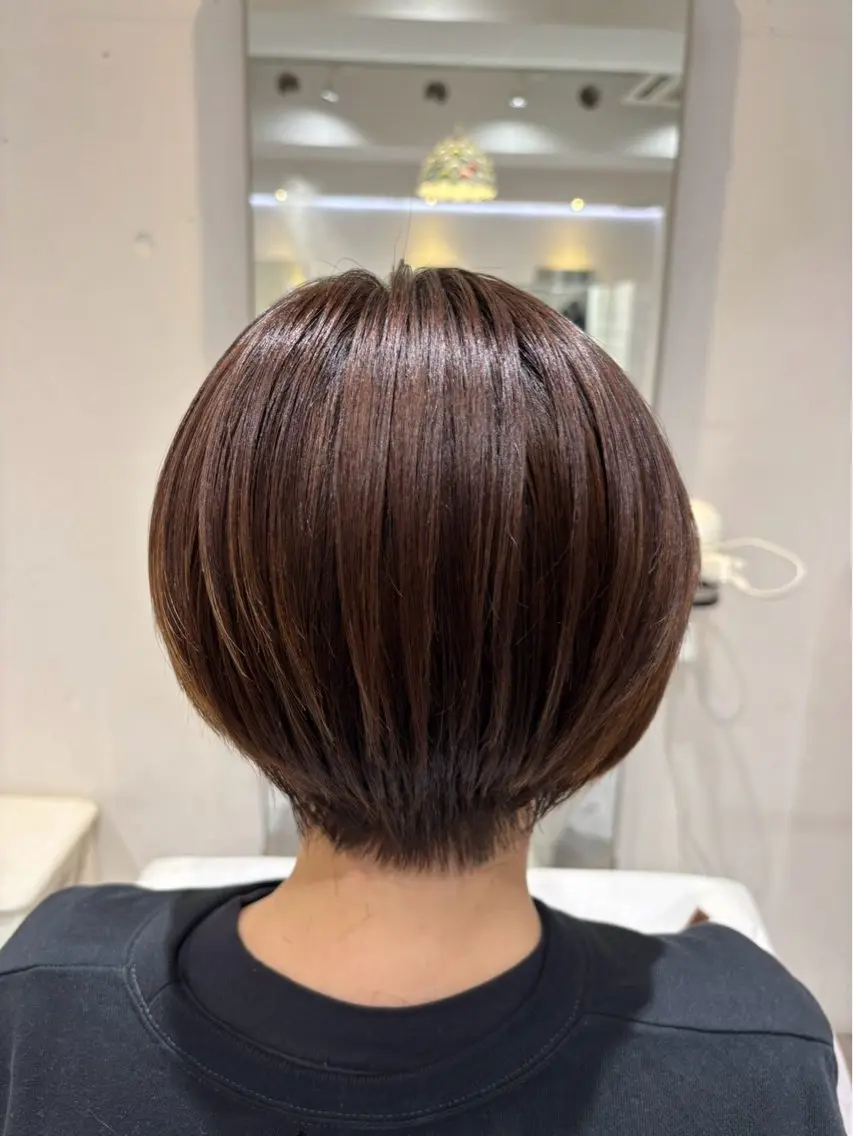 ショート ボブ MINXSIGN Yunaのヘアスタイル